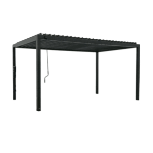 Backyard Discovery Sarasota 16’x10′ Galvanized Steel Louvered Pergola