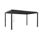 Backyard Discovery Sarasota Galvanized Steel Louvered Pergola