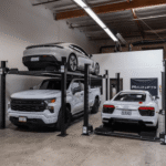 HALO LIFTS PRO XL 4 Post Car Lift – 9,000 LBS Capacity