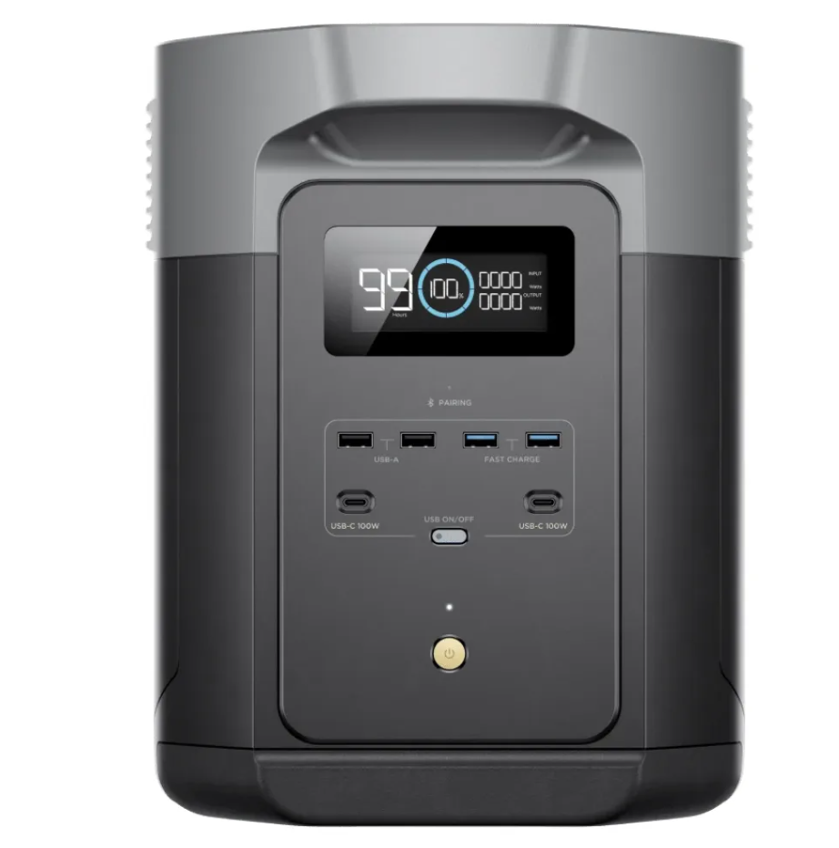 ECOFLOW DELTA 2 950 WITH 2PCS 110W SOLAR PANEL ECOFLOW DELTA 2 950 WITH 2PCS 110W SOLAR PANEL