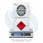 R454B refrigerant 22 lb cylinder