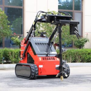 Skid Steer Loader Earth Auger Attachment