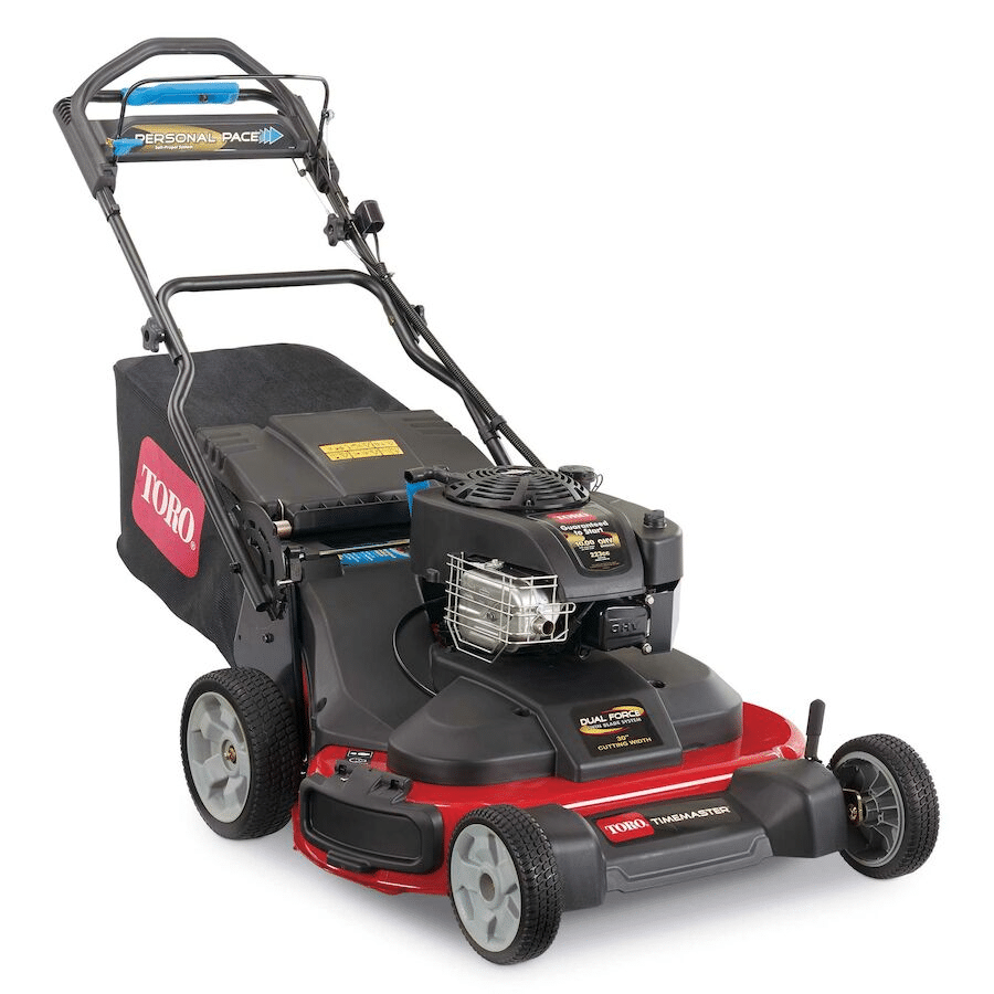 Toro TimeMaster 21199 30 in. 223 cc Gas Self-Propelled Lawn Mower Toro TimeMaster 21199 30 in. 223 cc Gas Self-Propelled Lawn Mower